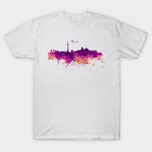 Toronto Watercolor Skyline T-Shirt